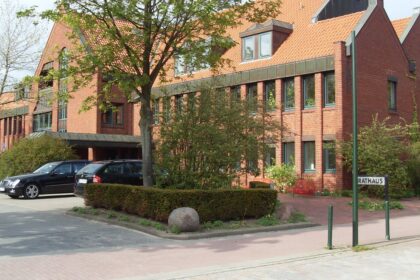 Das bisherige Rathaus der Stadt Büdelsdorf