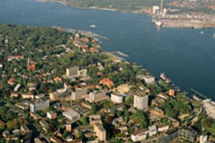 Luftaufnahme des Campus Kiel des Universitätsklinikums Schleswig-Holstein