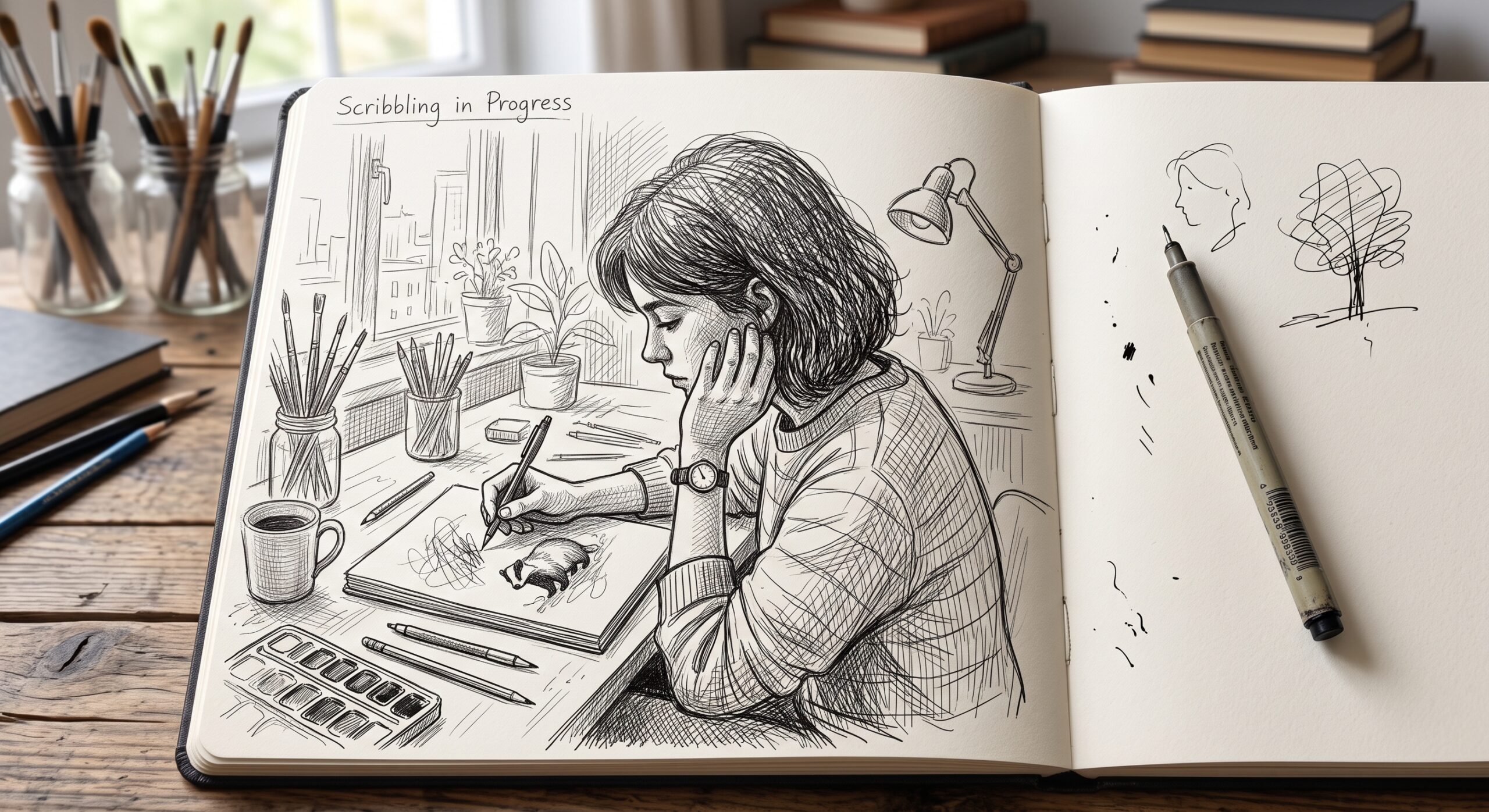Scribblen-Workshop am Nordkolleg Rendsburg