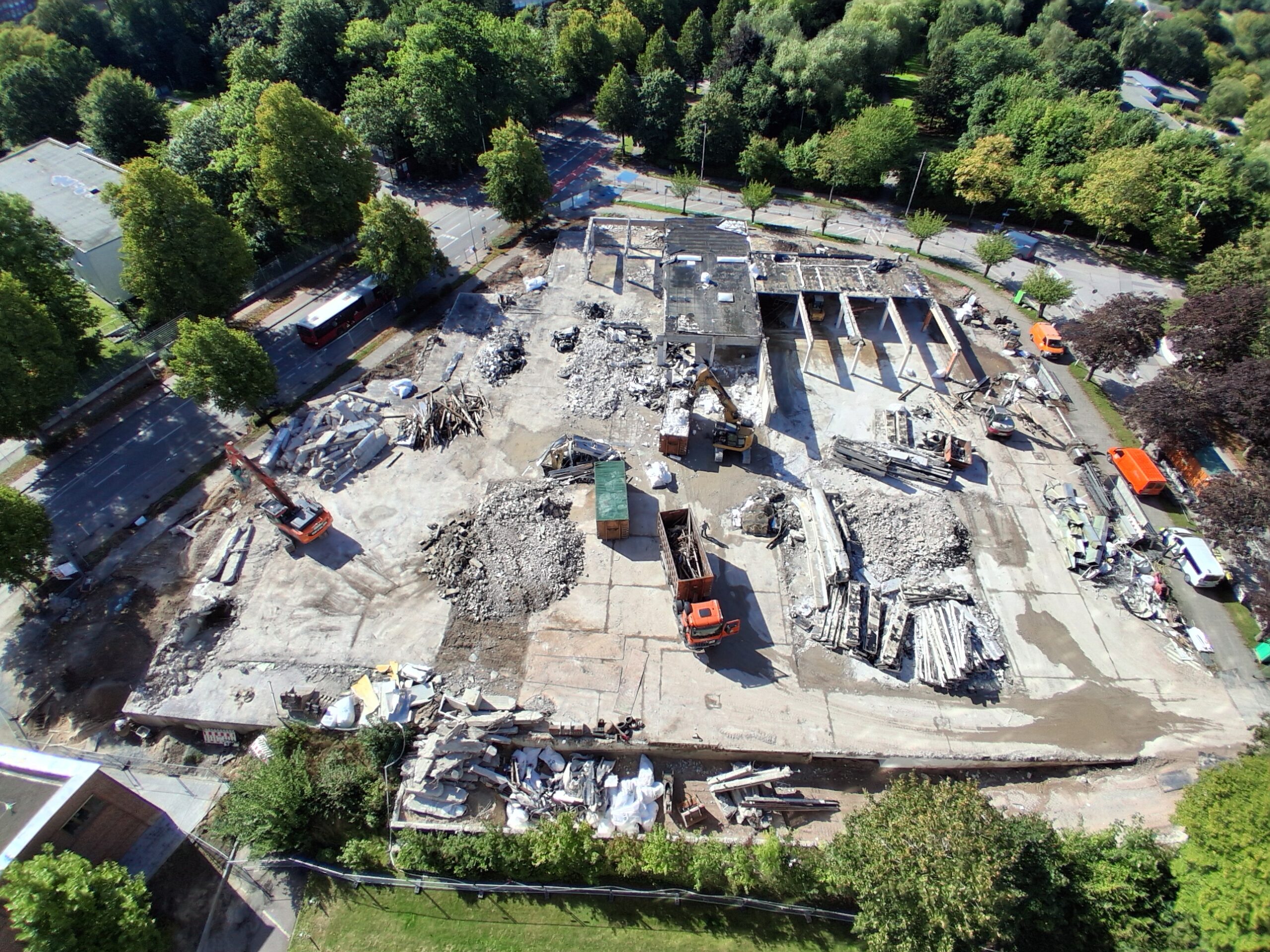 Kopperpahl: Markant-Rückbau weit fortgeschritten