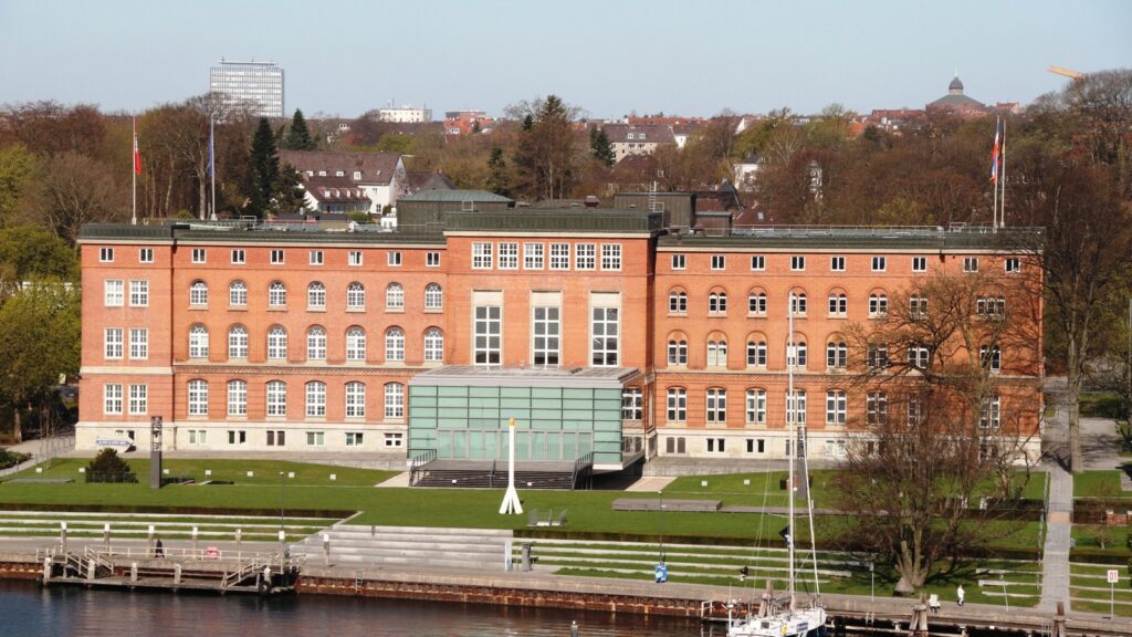 Landeshaus in Kiel an der Förde, Sitz des Schleswig-Holsteinischen Landtags